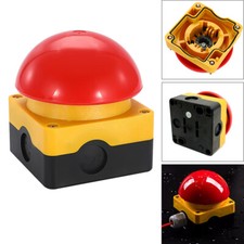 Grobhandtaster Fußtaster Pilztaster Not-Aus Pilz Taster Garagentor Tor Antrieb