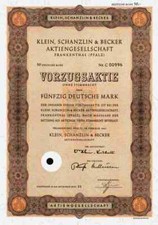 Klein Schanzlin Becker 1967