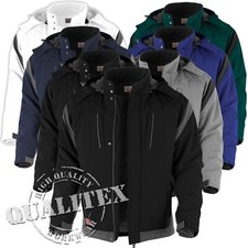 Qualitex Herren Damen Softshell Winter Jacke PRO Arbeitsjacke Berufsjacke