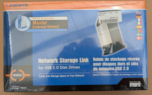 Linksys cisco nslu2 - -, nas