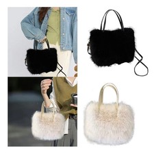 Pelzige Tragetasche