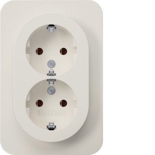 Berker doppelsteckdose schuko - berker,