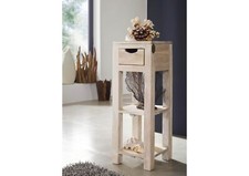 Beistelltisch Nature White