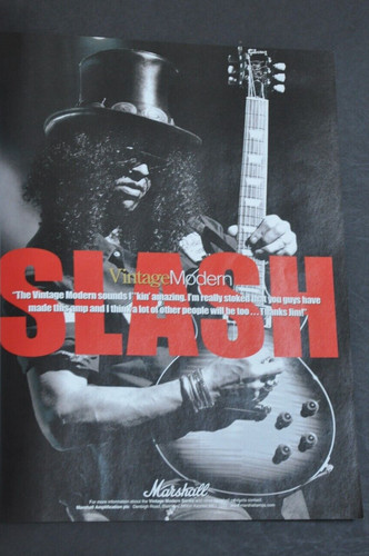 Slash with gibson les paul - slash,