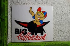 Alter Aufkleber Kinder Spielzeug Spiele Figuren Fahrzeug Auto BIG büffelstark