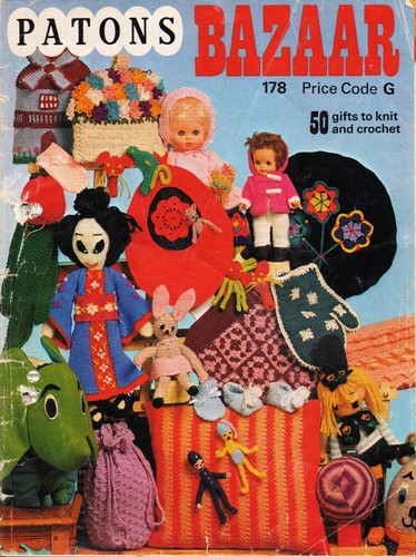 Vintage patons basar strick - patons,
