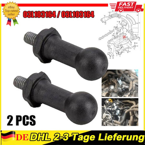 Kugelkopf befestigung - 2x,