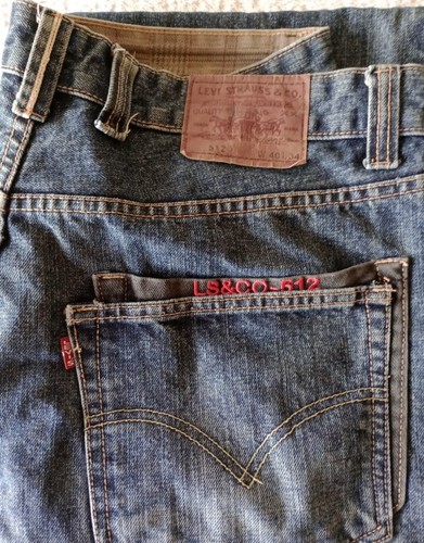 Levi 512 jeans 40w - levi's, x