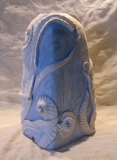 Metarmophose Vergänglichkeit Unikat Künstlerkeramik im Stil von Heinz Breloh