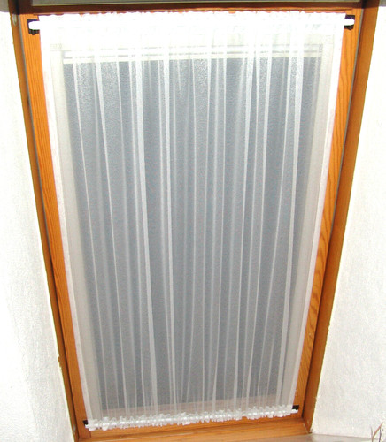 Scheibengardinen 100 weiß - scheibengardinen, b