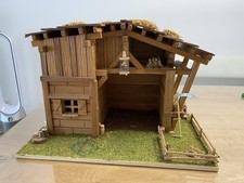 Weihnachtskrippe Holz - Unikat