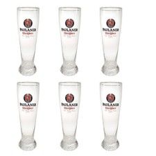 6x Paulaner  Bierglas Weizen