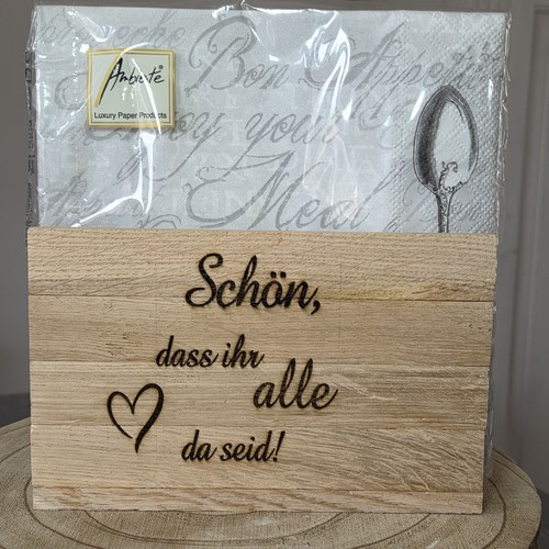 Serviettenhalter holz - serviettenhalter,