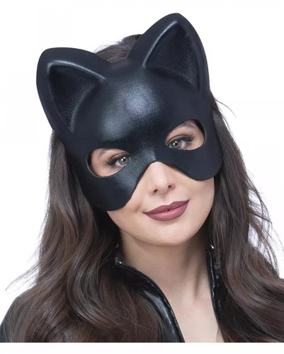 Schwarze katzenaugen maske - katzenaugen,