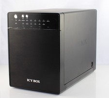 ICY BOX IB-RD3640SU3 4-Fach Festplattengehäuse USB 3.0 - Metalldeckel fehlt
