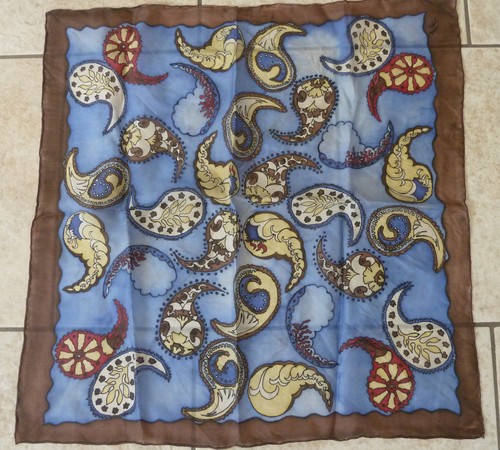 Vintage seidentuch halstuch - vintage, seidentuch,
