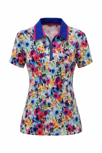 Damen poloshirt aus viskose - poloshirt,