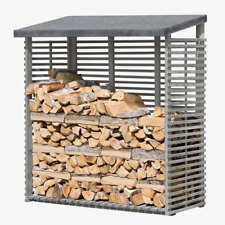 Kaminholzregal Außen Holz