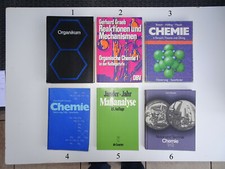 Chemie Fachbücher, gebraucht, z.T. handschriftliche Vermerke