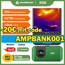 Ampbank M256 WäRmebildkamera IR Thermometer 256*192 40MK 256x192 25HZ TC001 DHL