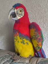 Steiff Papagei Studio Serie #2540/30 TOP Zustand: unbespieltes Vitrinenmodell