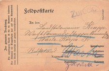 686181) DR Feldpostkarte 1. WK