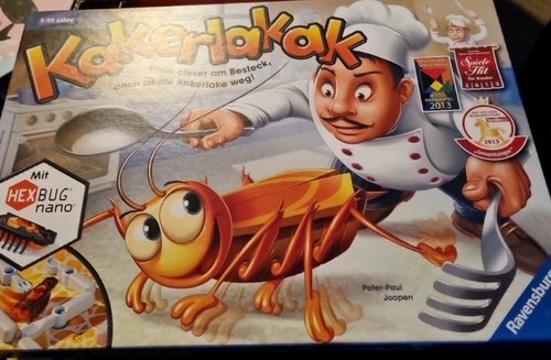 Kakerlakak mit hexbug - nano, von