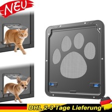 Katzenklappe Insektenschutz