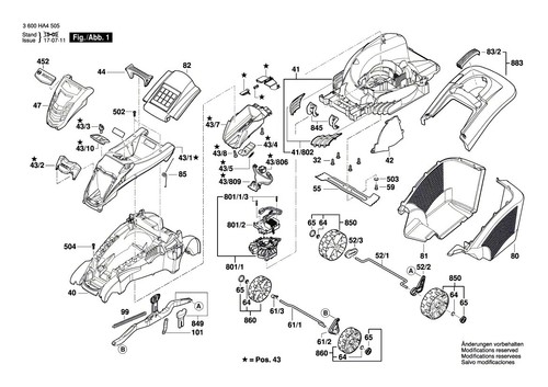 Bosch rotak rasenmäher - bosch,