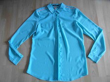 MAISON SCOTCH chice fliessende Bluse türkis Gr. 4 NEU (BSU 05-14)