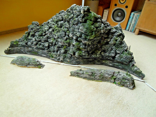 Diorama gebirge um - gebirge,