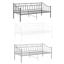 Schlafsofa Bettgestell Bettrahmen Einzelbett Doppelbett Sofa Metall 90x200 cm