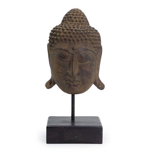 Statue beton holz hoch - holz, 33