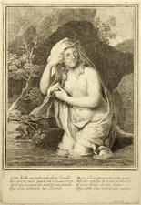 Keusche Schönheit beim Bade, KSt. Klassizismus Mode Unbekannt (18.Jhd)