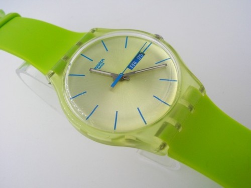 Swatch new gent lime rebel - new,