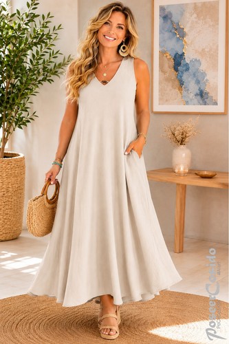 Lagenlook viskose form - lagenlook, a-form-kleid