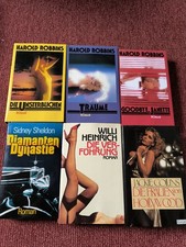 Bücher Romane Sammlung – Harold Robbins, Jackie Collins, Sidney Sheldon, Willi H