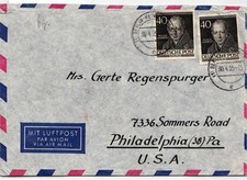 Berlin 100 auf Brief als