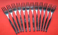 12 alte Kuchengabeln von Clarfeld, 90er versilbert, guter Zustand, aus Nachlass