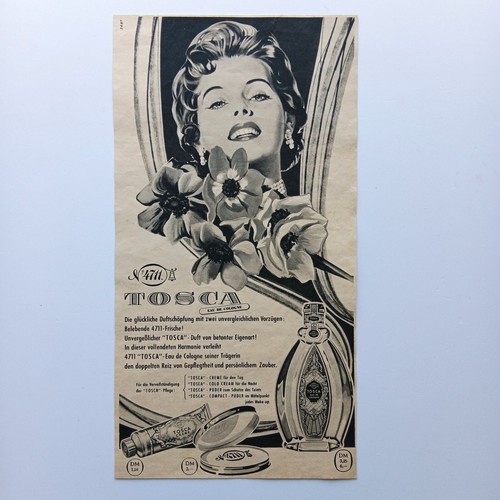 1954 tosca 4711 - parfüm, puder