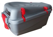 TOPCASE 5L - GRAU / ROT-