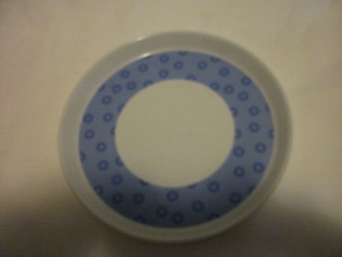 Haba teller blau weiß dots - haba,