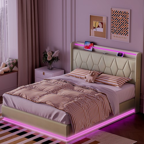 Boxspringbett 140x200 led - boxspringbett, cm