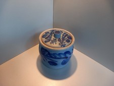 Keramik Steingut Blau