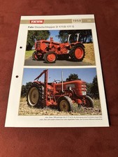 FAHR  Dieselschlepper D 177  / S  Weltbild Prospekt 1958 Brochure