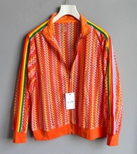 Jacke Blouson Spitze Orange