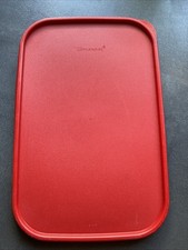 Tupperware Deckel Kompaktus 28 cm Lang 18,5 cm breit rot