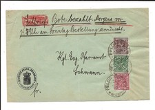 Feldrennach   Eilbrief  Landzustellung