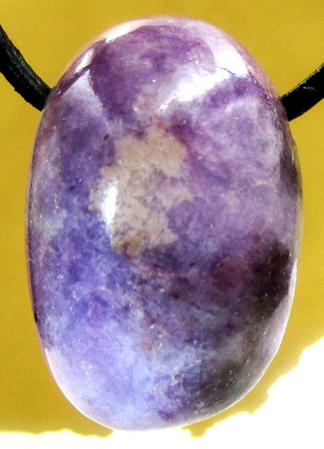 Lepidolith trommelstein - lepidolith,
