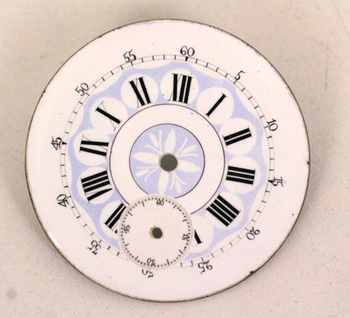 Taschenuhr emaille zifferblatt - taschenuhr, emaille-zifferblatt